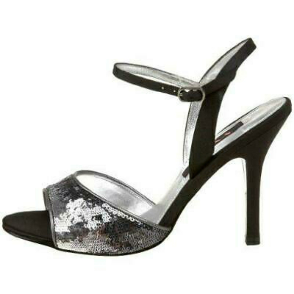 Nina Cyrena Stiletto Scrappy high heel Size 8.5
